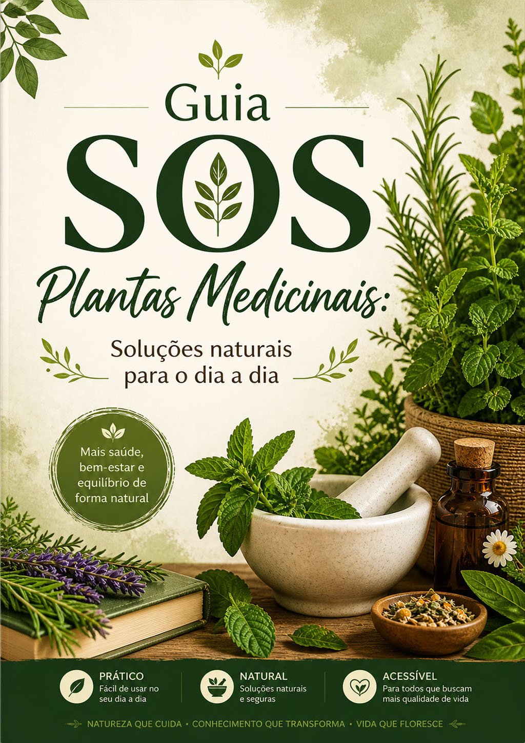Capa do Guia SOS Plantas Medicinais